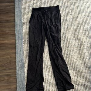 Black dance studio pant